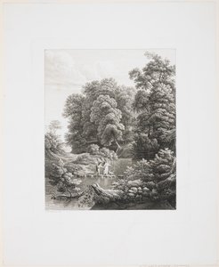 トビアスと天使、1835 作： Carl Ludwig Frommel